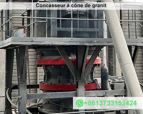 Concasseur à cône de granit
