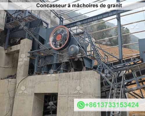 Concasseur de granit