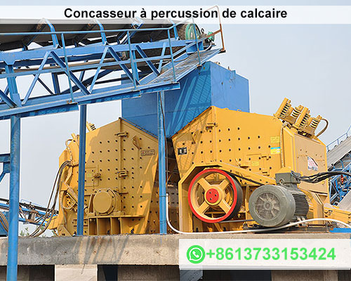 Concasseur à percussion de calcaire