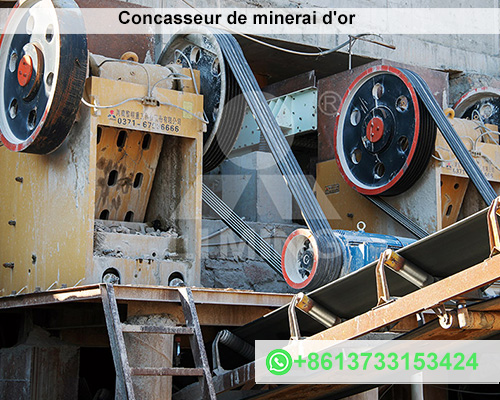 Concasseur de minerai d'or