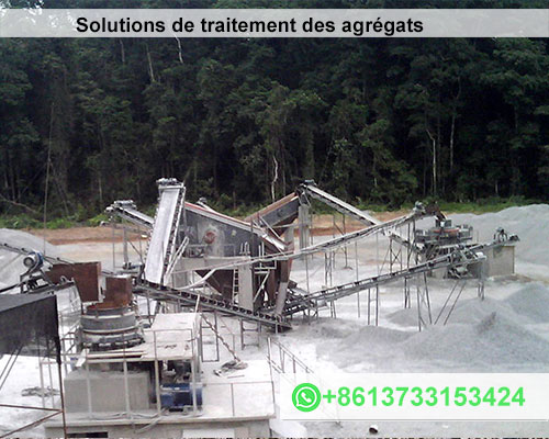 Solutions de traitement des agrégats