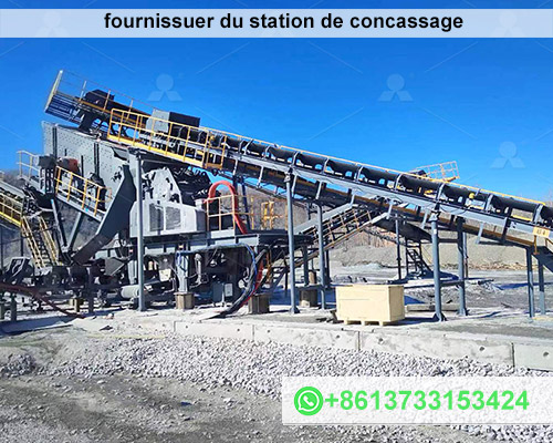 fournissuer du station de concassage