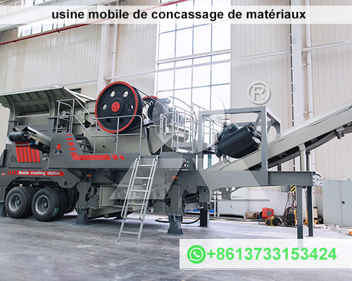 processus de concassage des matériaux