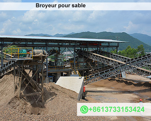 Broyeur pour sable