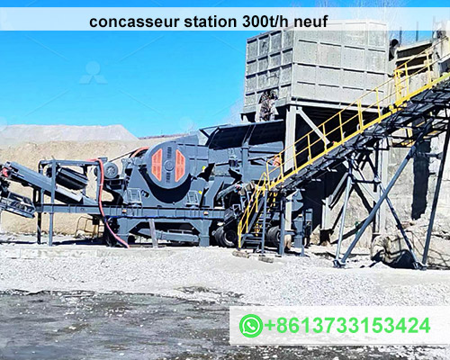 concasseur station 300t/h neuf