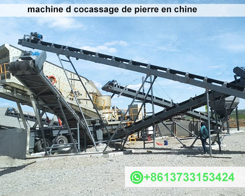 machine d cocassage de pierre en chine