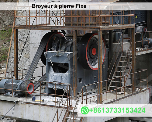 Broyeur à pierre mobile ou Fixe