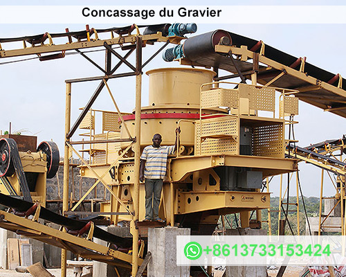 Concassage du Gravier