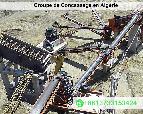 Groupe de Concassage en Algérie