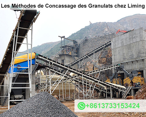 Les Méthodes de Concassage des Granulats chez Liming