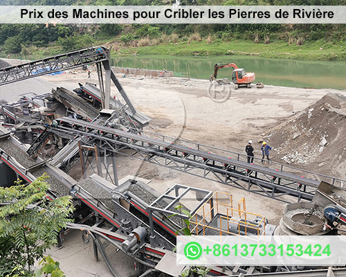 Prix des Machines pour Cribler les Pierres de Rivière