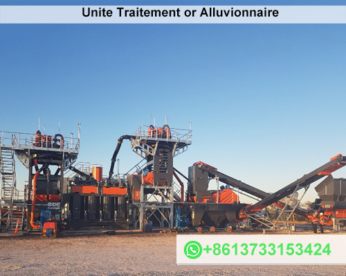 Unite Traitement or Alluvionnaire