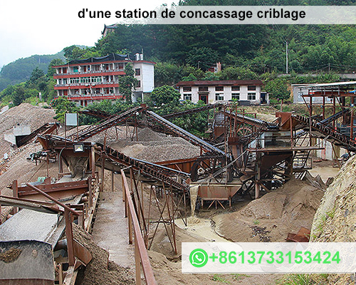 Prix d'une station de concassage criblage pdf