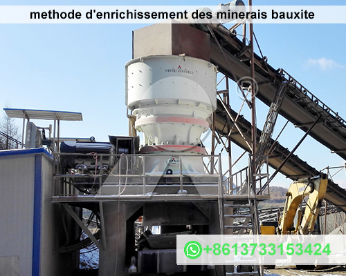 methode d'enrichissement des minerais bauxite