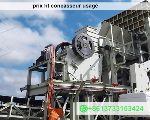 prix ht concasseur usagé