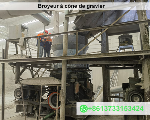 Broyeur à cône de gravier