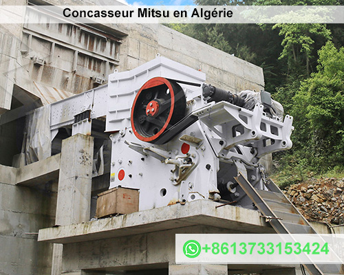 Concasseur Mitsu en Algérie