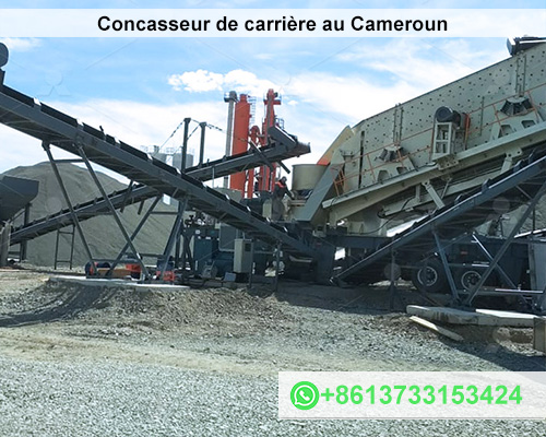 Exploitation de Concasseur de Carrières à Logbadjeck, Cameroun