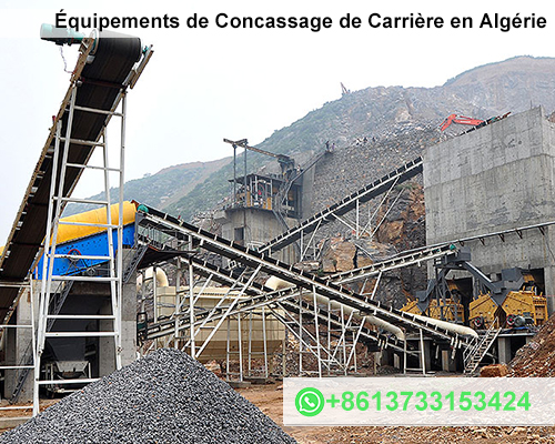 Équipements de Concassage de Carrière en Algérie