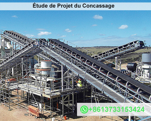 Étude de Projet du Concassage
