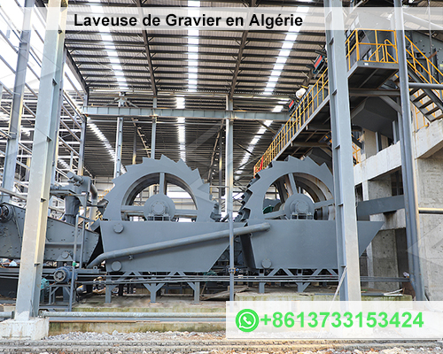 Laveuse de Gravier en Algérie