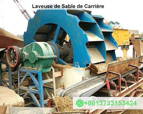Laveuse de Sable de Carrière