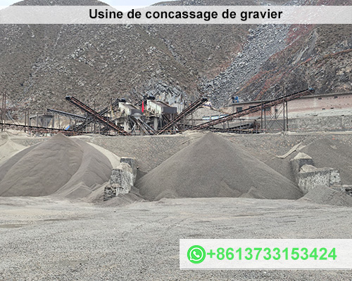 Fabrication Broyeur de Gravier