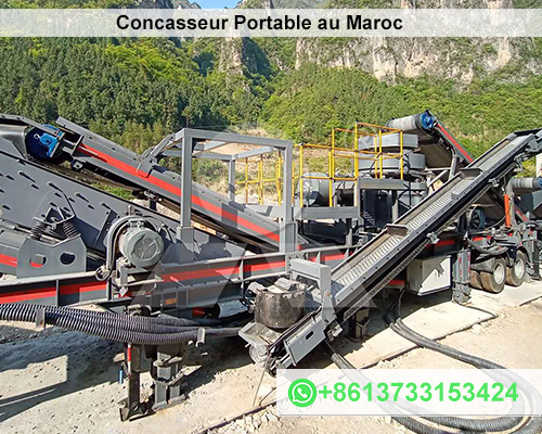Vente Concasseur Portable au Maroc