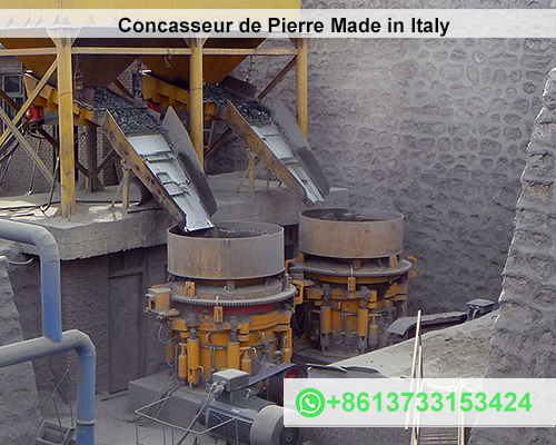 Concasseur de Pierre Fabriqué En Italie
