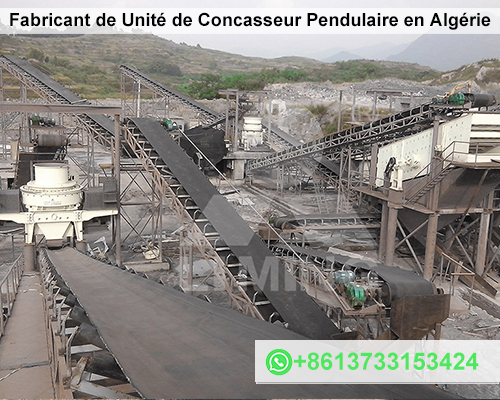 Fabricant de Unité de Concasseur Pendulaire en Algérie