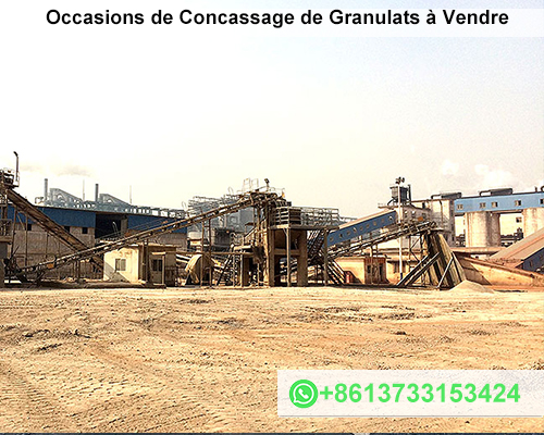 Occasions de Concassage de Granulats à Vendre