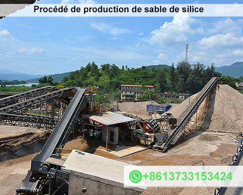 Extraction et Traitement de Sable de Silice