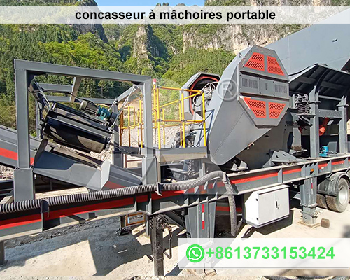 Dessin SolidWorks du Concasseur à Mâchoires