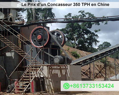 Le Prix d’un Concasseur 350 TPH en Chine