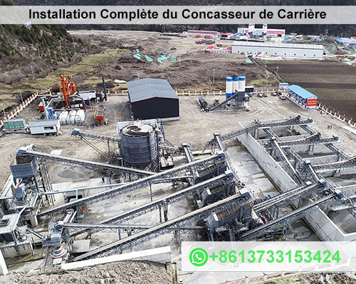 Prix d'une Installation Complète du Concasseur de Carrière