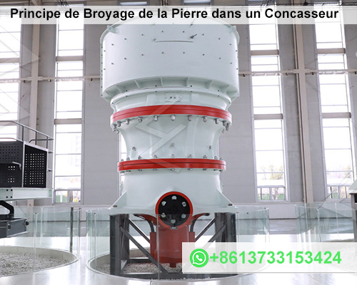 Principe de Broyage de la Pierre dans un Concasseur