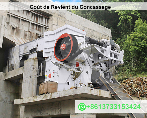 Coût de Revient du Concassage