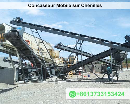 Concasseur Mobile sur Chenilles
