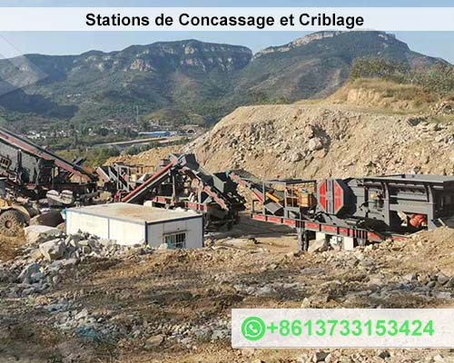 Stations de Concassage et Criblage
