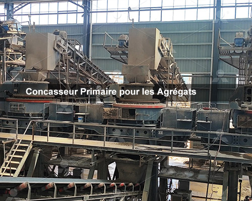 Concasseur Primaire pour les Agrégats : Production de Sable Concassé 0-5mm