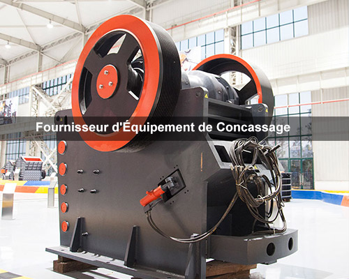 Fournisseur d'Équipement de Concassage