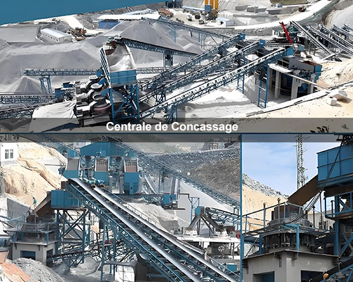 Centrale de concassage