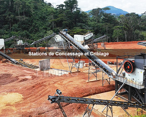 Stations de Concassage et Criblage