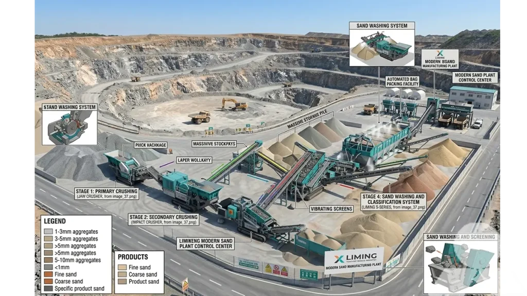 Sable 0-0.5mm de Concassage