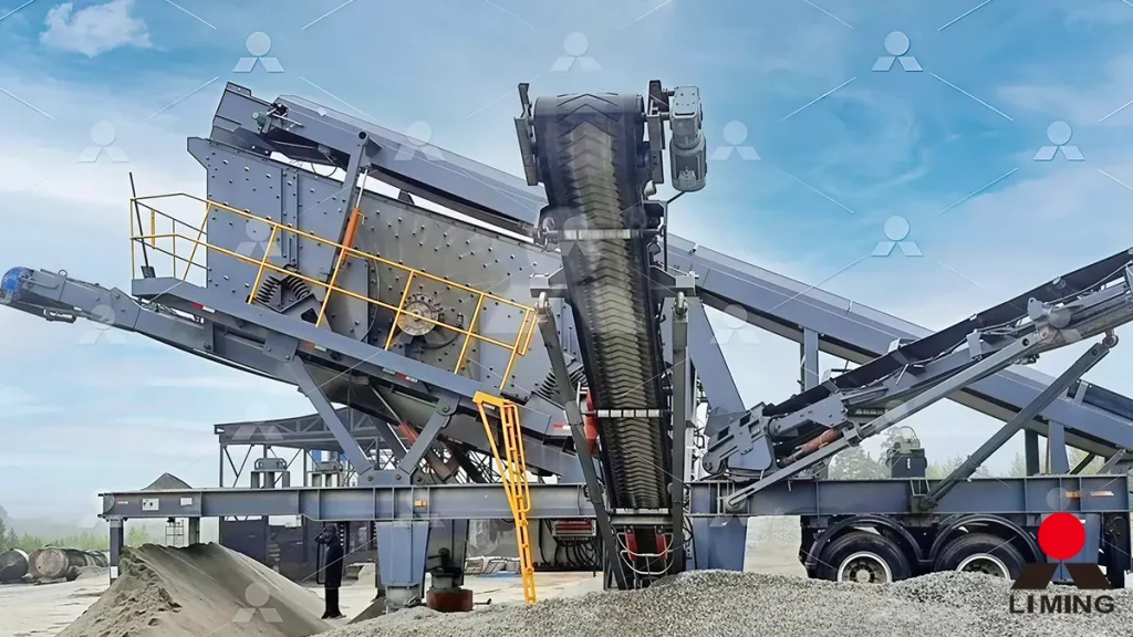 Unité sur chenilles Vertex à double motorisation connectée à un terminal électrique industriel, tout en conservant son générateur diesel embarqué pour les urgences hors réseau
